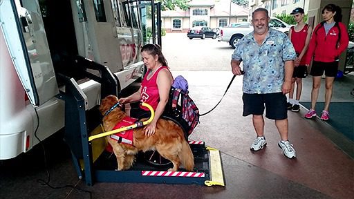 Service Pet Accessible Transport | Kelowna Wine, Boat, & Canyon Tours | Cheers! Okanagan